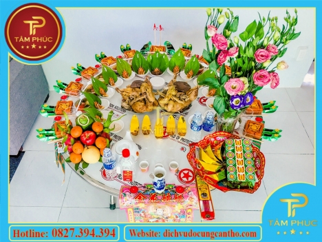 Dịch vụ trọn gói mâm cúng uy tín tại Cần Thơ
