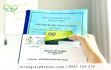 Công bố chất lượng nước ép hoa quả đóng chai