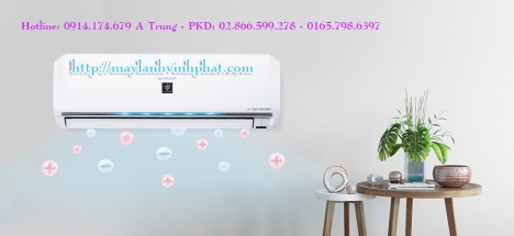 Máy Lạnh treo tường Sharp AH-X9XEW mới ra duy nhất tại SG giá cực rẻ
