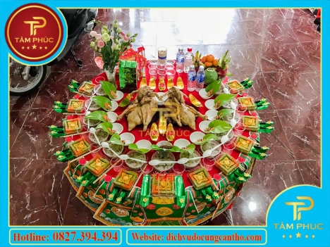 Dịch vụ trọn gói mâm cúng uy tín tại Cần Thơ