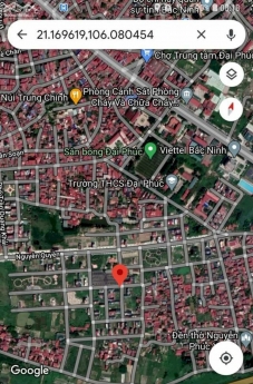 GẤP..CC Bán lô Góc làn 2 Nguyễn Quyền Đại Phúc, TP Bắc Ninh. 0326 222 555