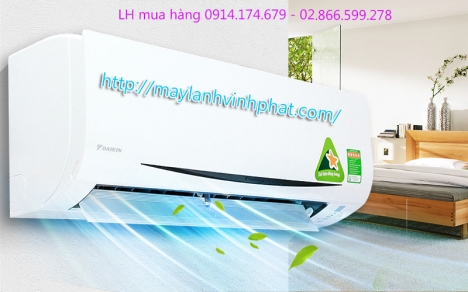 Nhận thầu bán giá tốt nhất Máy lạnh treo tường Daikin thi công trọn gói, trọn bộ