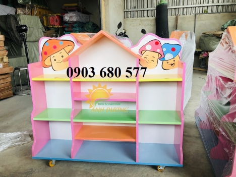 Chuyên cung cấp kệ gỗ mầm non cho bé giá ƯU ĐÃI