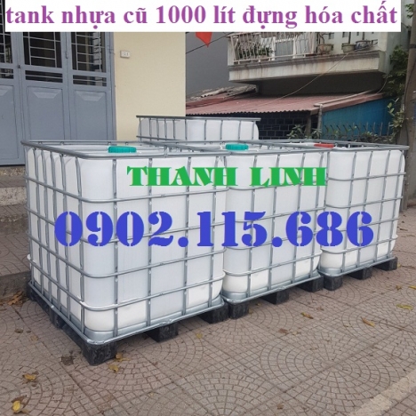 Tank nhựa 1000 lít cũ
