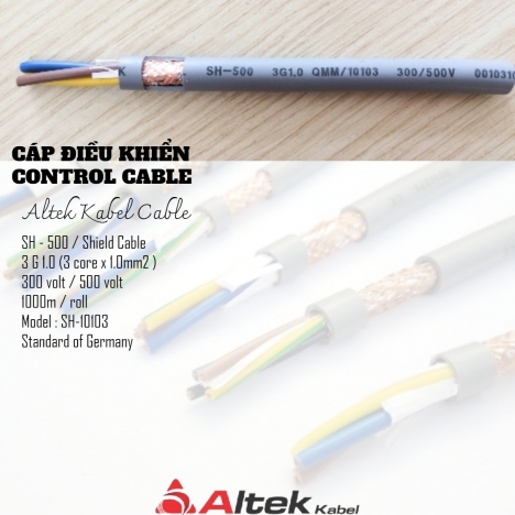 Cáp điều khiển SH-500 (10103) Altek Kabel