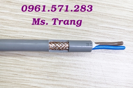 Dây loa chống nhiễu, cáp tín hiệu xoắn 2x1x0.5 giá rẻ tại Hà Nội