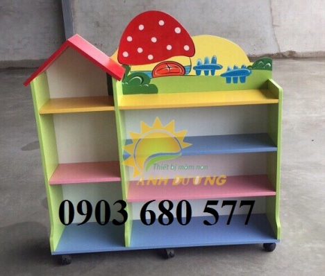 Chuyên cung cấp kệ gỗ mầm non cho bé giá ƯU ĐÃI