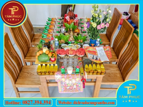 Dịch vụ chuyên cung cấp mâm cúng trọn gói tại Cần Thơ
