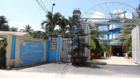 Nhà máy Nước suối Savina Tiền giang