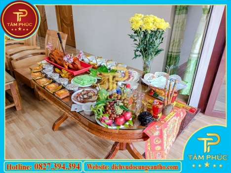 Dịch vụ chuyên cung cấp mâm cúng trọn gói tại Cần Thơ