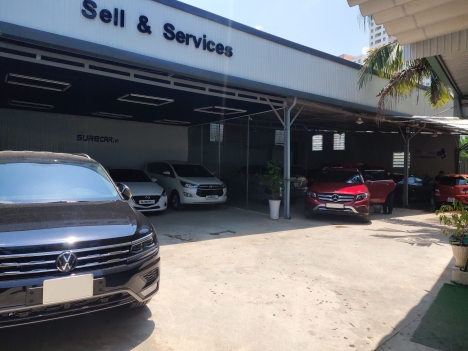 Trung tâm chăm sóc xe gara SURECAR tại quận 2 TP THỦ ĐỨC