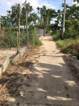 Vị trí đắc địa đường bê tông 4m thông thoáng giáp HÒA TIẾN