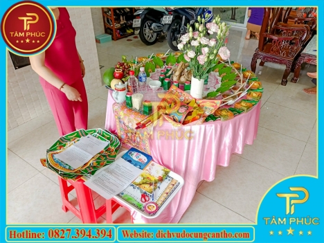Mâm cúng đầy tháng bé gái mâm cúng mụ bé gái