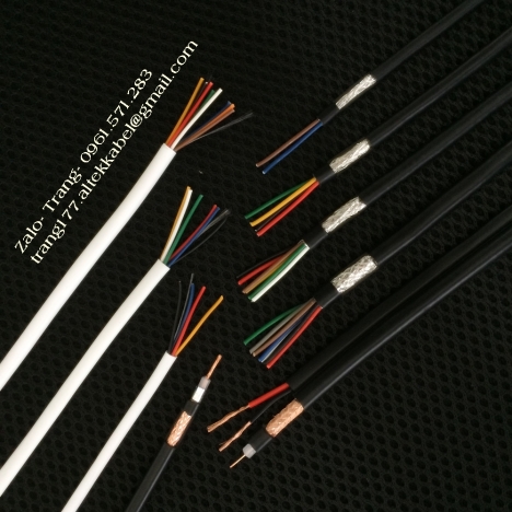 Cáp tín hiệu 2 lớp chống nhiễu 24awg 2C Altek Kabel