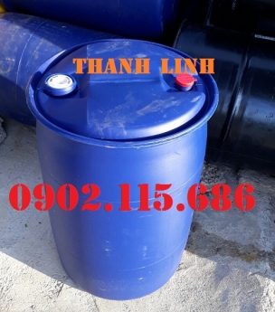 THÙNG PHUY NHỰA 220 LÍT NẮP KÍN