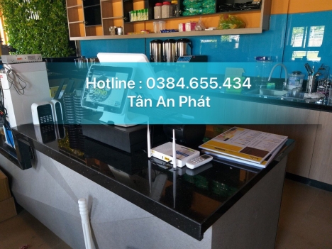 lắp máy tính tiền cho trà sữa trà chanh tại hà nội