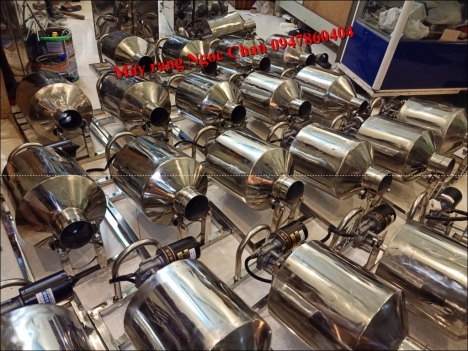 Máy rang bột ngũ cốc. bột đậu lăng Ngọc Châu
