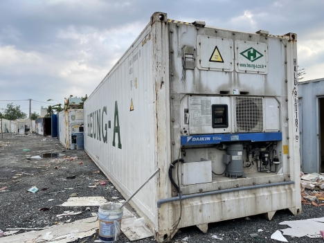 Conainer lạnh 40feet trữ đông