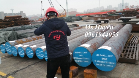 Thép rèn, trục rèn S45C / SCM440 hàng sẵn giá xả kho