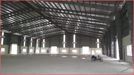 CHO THUÊ NHÀ XƯỞNG MỚI XÂY 7.600M2 TRONG KV 1.4HA, BÌNH CHÁNH, CHUẨN CÔNG NGHIỆP