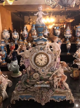 Giao lưu một vài món đồng hồ sứ cổ của ý cao cấp