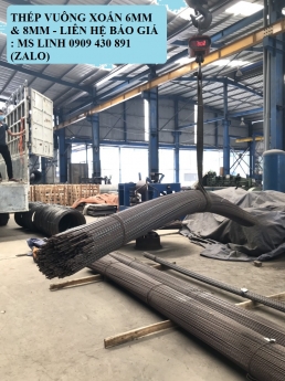 Thanh Vuông Xoắn Chịu Lực - Twist Bar