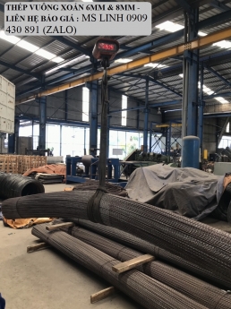 Thanh Vuông Xoắn Chịu Lực - Twist Bar