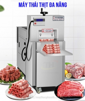 Máy thái thịt đông lạnh lát mỏng 2 cuộn 0917791981 g456