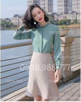 Xưởng may chân váy đồng phục đẹp, mẫu mã đa dạng, đón đầu xu hướng thời trang