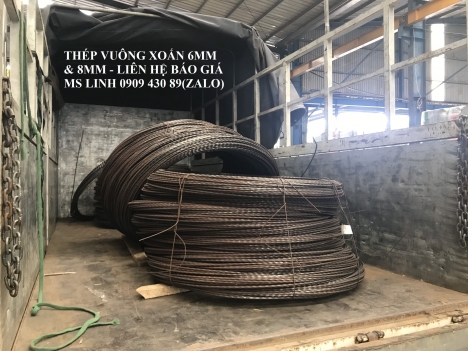 Thanh Vuông Xoắn Chịu Lực - Twist Bar