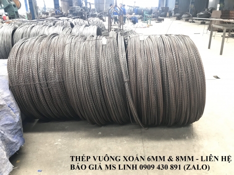 Thanh Vuông Xoắn Chịu Lực - Twist Bar