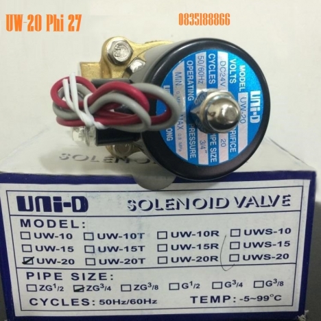 Tổng đại lý nhập khẩu và phân phối van điện từ UNID giá tốt nhất