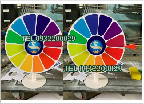 Cung cấp Vòng Quay Trúng Thưởng sự kiện đẹp giá tốt