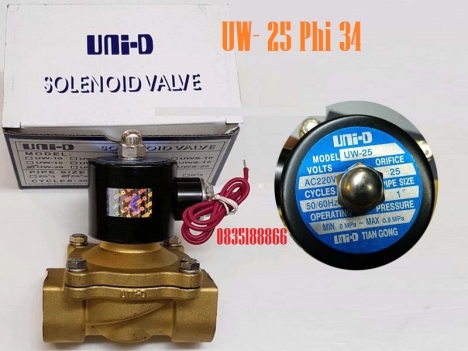 Tổng đại lý nhập khẩu và phân phối van điện từ UNID giá tốt nhất