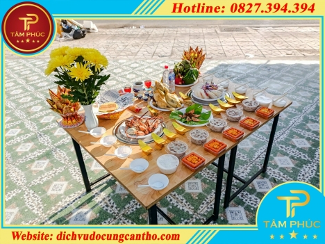 Mâm cúng khai trương trọn gói tại Cần Thơ