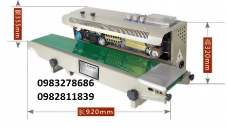 Máy hàn miệng túi liên tục có indate FRD 1000 0917791981