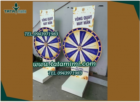 Cung cấp Vòng Quay Trúng Thưởng sự kiện đẹp giá tốt