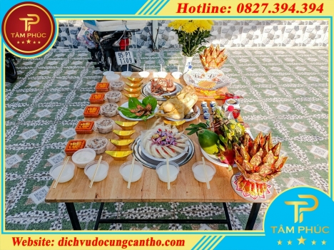 Mâm cúng khai trương trọn gói tại Cần Thơ