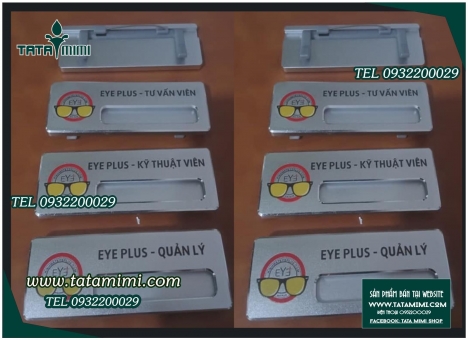 Đơn vị cung cấp Thẻ tên, Biển tên Nhân Viên đẹp chất lượng