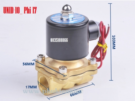 Van Điện Từ UNID UD-10 phi 17 -0835188866