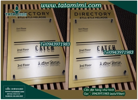 Địa điểm cung cấp Biển chỉ dẫn Công ty đẹp siêu rẻ