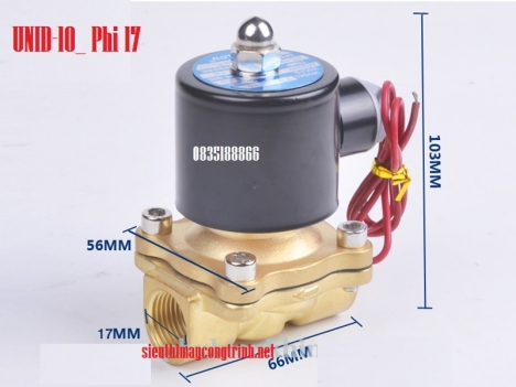 Van Điện Từ UNID UD-10 phi 17 -0835188866