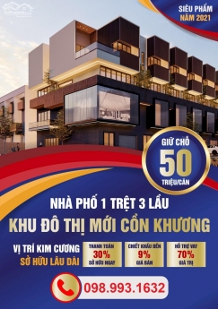 BOOKING NHÀ PHỐ CỒN KHƯƠNG - NINH KIỀU CẦN THƠ