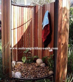 Sỏi trang trí biệt thự sân vườn