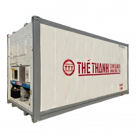Container lạnh 20feet làm kho bảo hành 2 năm