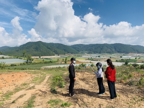 Đất nghỉ dưỡng ven TP Đà Lạt hơn 500m2/ Thổ cư 100m2 giá 450 triệu