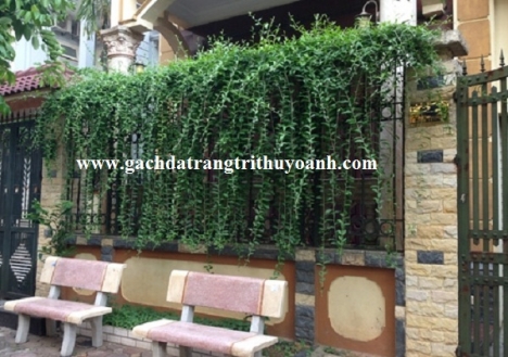 Đá tự nhiên trang trí tiểu cảnh sân vườn