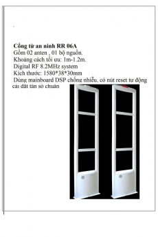 Cổng từ an ninh, cửa an ninh chống trộm