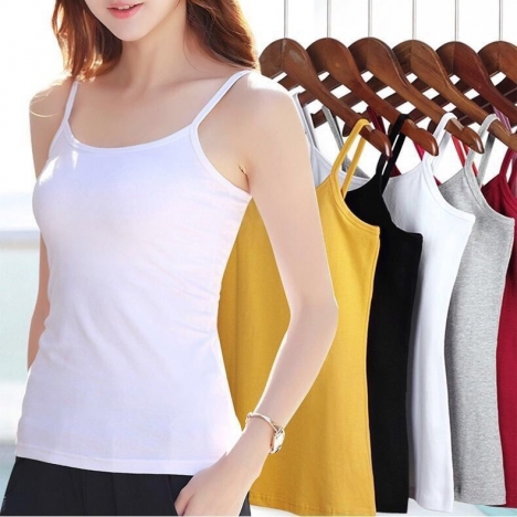COMBO 5 ÁO 2 DÂY NỮ NHIỀU MÀU