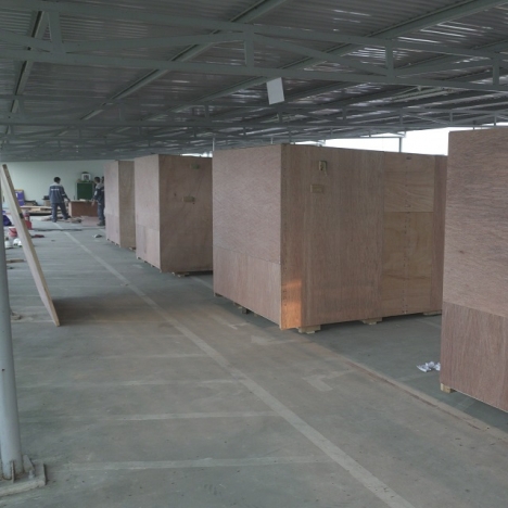 Đóng kiện gỗ xuất khảu máy móc tại Quốc Oai